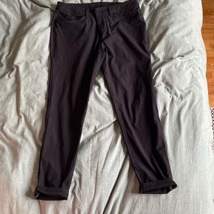 Lululemon Black ABC Pants Slim Warpstreme 32” Length, 33 Waist